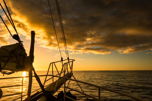 Sunset in Doubtful Sound Sunset in Doubtful Sound