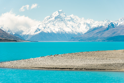 Lake Pukaki with Mt Cook Lake Pukaki with Mt Cook