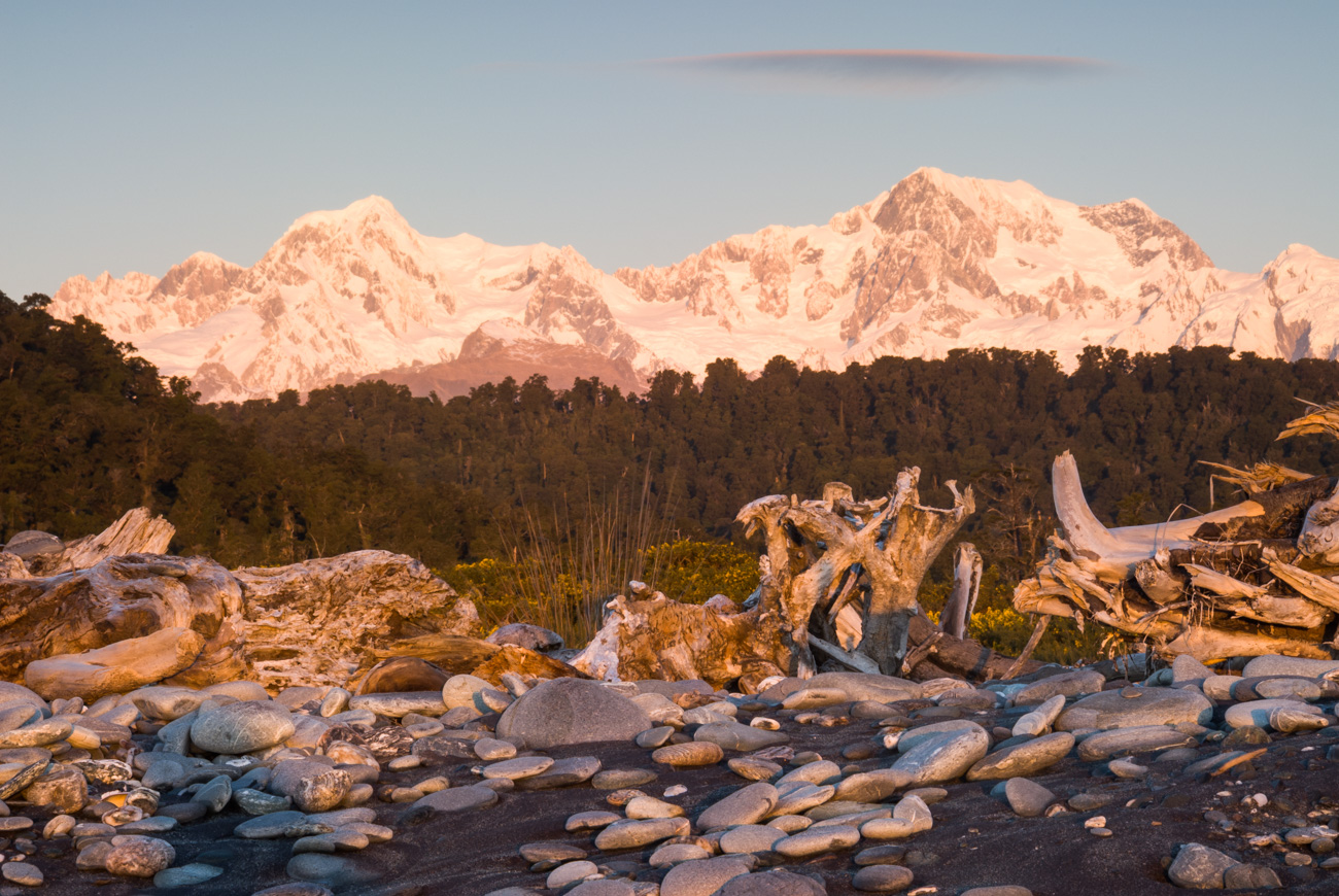 Mount Cook and Mount Tasman