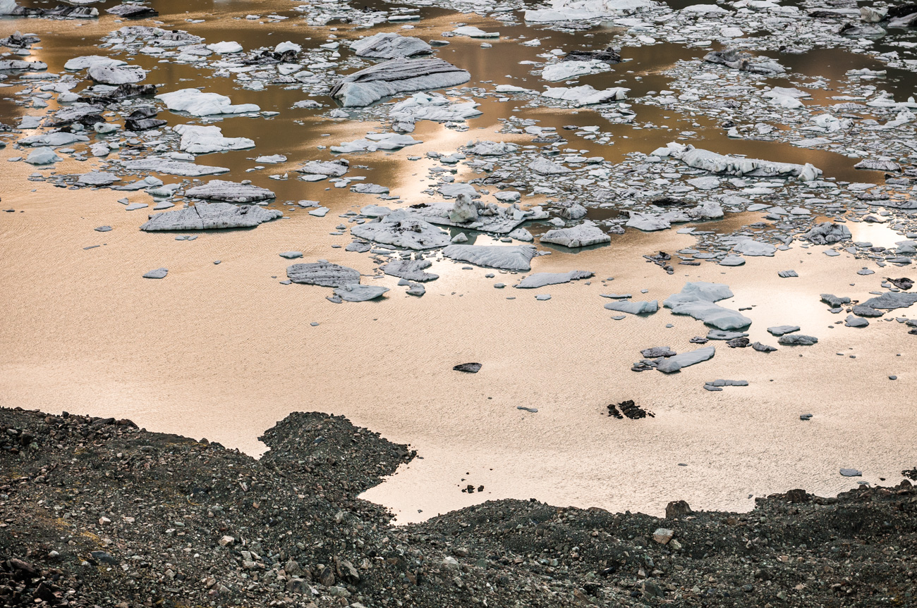 Tasman Lake Reflections
