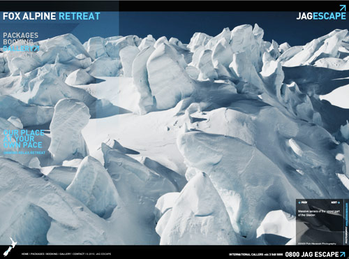 JAG Escape Website � Fox Glacier