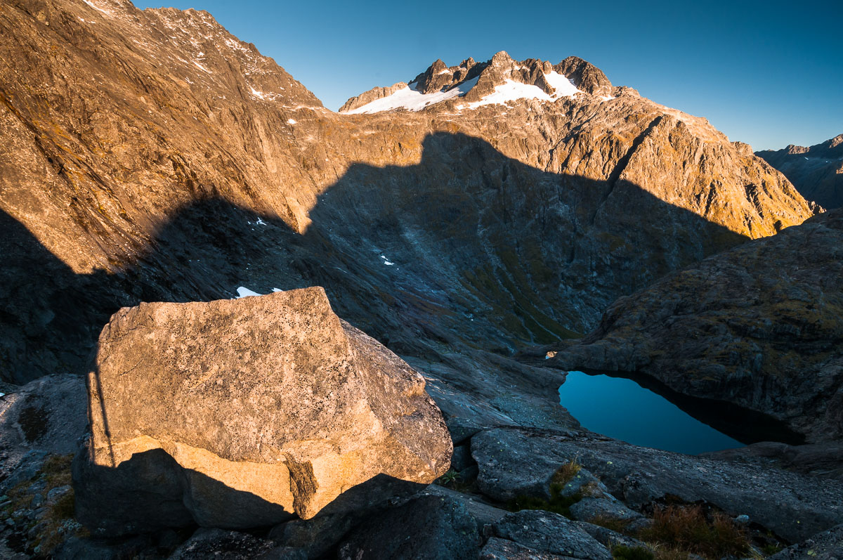 Sunset on Mount Crosscut