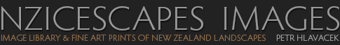 NZICESCAPES Image library & art prints of NZ Landscapes.