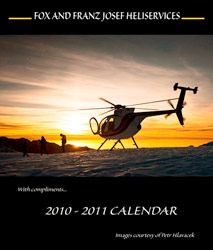 Fox & Franz Josef Heliservices Calendar 2010-11