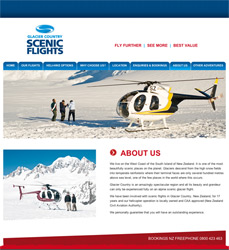 Scenic Flights Website
