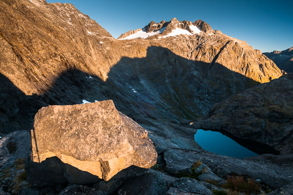Sunset on Mount Crosscut