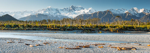 Mount Tasman and Aoraki-Mount Cook
