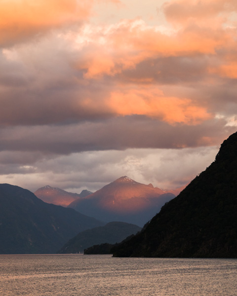 Doubtful Sound Sunset
